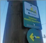  ?? BILL RETTEW JR. - DIGITAL FIRST MEDIA ?? Directiona­l signals will guide the urban walker around Kennett Square.