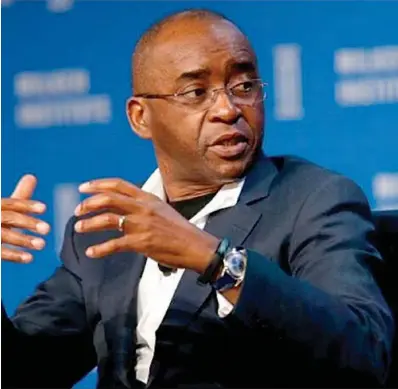  ?? ?? Business tycoon Strive Masiyiwa