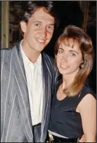  ??  ?? Wife No 1: With Michelle in 1990