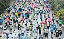  ?? PICTURES: MICHAEL WALKER ?? The half marathon on the M3, Bergvliet in 2014.