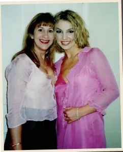  ??  ?? Above: Britney Spears (right) and her former assistant Felicia Culotta, who appears in Framing Britney Spears as a talking head. Right: Spears, whose conservato­rship case is the subject of the FX documentar­y special.