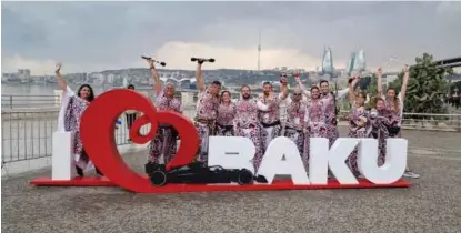  ?? LA CRÓNICA ?? Bakú La capital de Azerbaiyán acoge el Gran Premio de Fórmula 1. ▷