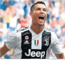  ?? MUNDO DEPORTIVO ?? El futbolista portugués celebra un gol con la Juventus.