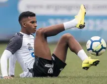  ?? IVAN STORTI/SANTOS FC - 19/10/2018 ?? Precoce. Rodrygo admite que não esperava crescer tão rápido