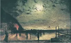  ??  ?? Janet White and Atkinson Grimshaw’s Burning Off