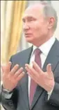  ?? AP FILE ?? Russian President Vladimir Putin