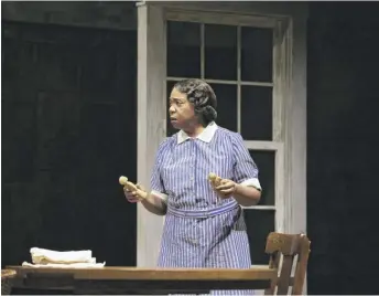  ?? JULIETA CERVANTES ?? Evanston native Jacqueline Williams stars as Calpurnia in “To Kill a Mockingbir­d.” “This story is still needed,” the actress says of the Pulitzer Prize-winning novel by Harper Lee.