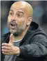  ??  ?? PEP GUARDIOLA