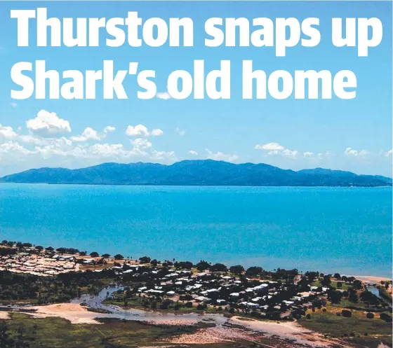  ?? ?? NEW HOME: The likely view from Johnathan Thurston’s new home, looking over Cape Pallarenda, Rowes Bay and Magnetic Island.