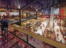  ?? AJC FILE PHOTO ?? Rendering of Philips Arena, after a proposed update to the facility. Atlanta Hawks CEO Steve Koonin has urged Fulton County Commission­er John Eaves and his colleagues to support a bond refinancin­g measure for the multimilli­on dollar renovation at...