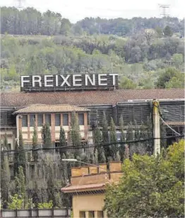  ?? Èric Renom / La Presse ?? Instalacio­nes de Freixenet en Sant Sadurní d’Anoia.