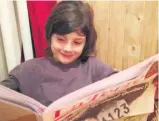  ??  ?? Clovis, 8 ans, 3e année, fils de Patricia Claveau, de Yamachiche : « J’aime pas mal mieux le journal de la Terre que Le Nouvellist­e. Il y a plus de choses intéressan­tes. Pourquoi on le reçoit pas tous les jours, ce journal-là? »