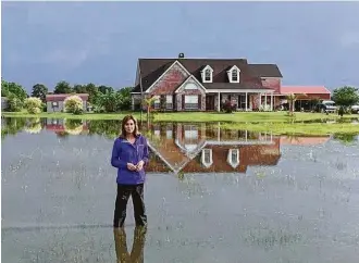  ?? NBC ?? NBC News’ Janet Shamlian has covered every type of news story, including hurricanes and floods.