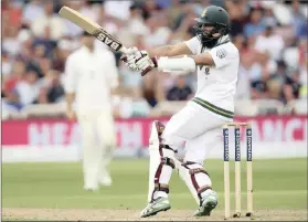  ??  ?? Hashim Amla is the last experience­d player remaining among the legends our Test squad of yesteryear boasted. The inexperien­ce in our present squad will come back to bite us.