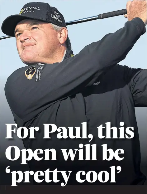  ?? ?? IN HIGH DEMAND: As a celebrated former winner Paul will have a busy week off the course as well as on it.