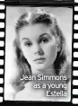  ??  ?? Jean Simmons as a young Estella