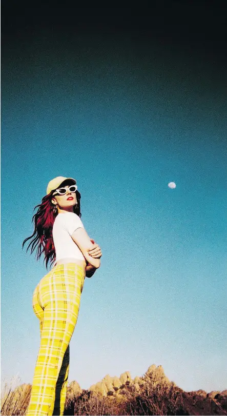  ??  ?? British singer/songwriter Kate Nash is back with a new album, Yesterday Was Forever, her first since 2013. She kicks off her latest tour at the Imperial in Vancouver on April 4.