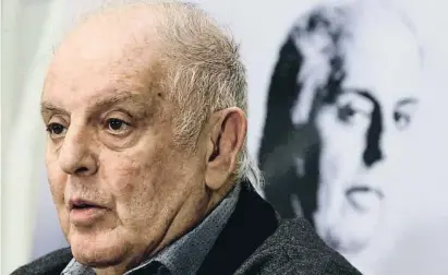  ?? Dani Duch ?? Barenboim ha informat per Twitter: “M’he d’enfocar en el meu benestar físic tant com sigui possible”