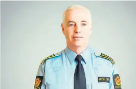  ??  ?? GORDON PETTERSON: Enhetslede­r hos politiet i Agder Gordon Petterson.