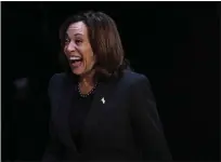  ?? RJ SANGOSTI — THE DENVER POST ?? Vice President Kamala Harris walks on stage before a conversati­on about climate change March 6in Arvada, Colorado.