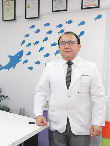  ??  ?? Dr. Armando Briceño Pérez, presidente del Consejo de Administra­ción del Grupo Médico de Mérida