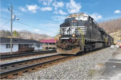  ?? ASSOCIATED PRESS FILE PHOTO ?? Norfolk Southern Railway must replace millions of defective wooden railroad ties on its tracks because they’re degrading faster than expected, the company said in a federal lawsuit filed in October in U.S. District Court in Alabama.