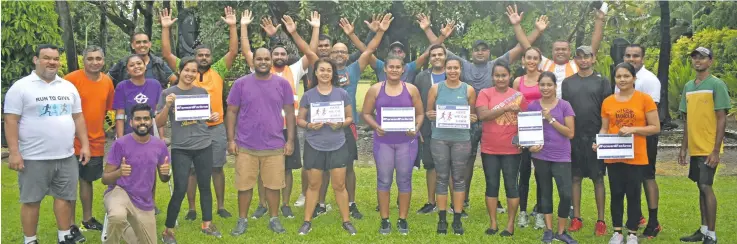  ?? Waisea Nasokia. ?? Associates of The Westin Fiji Resort and Spa during the event on March 24, 2021. Photo: