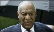  ?? AP PHOTO/MATT ROURKE, FILE ?? In this Sept. 25, 2018, file photo, Bill Cosby arrives for his sentencing hearing at the Montgomery County Courthouse in Norristown.