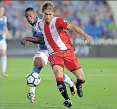  ??  ?? AUSENCIA. Marc Muniesa es una de las bajas en defensa que tiene Machín.