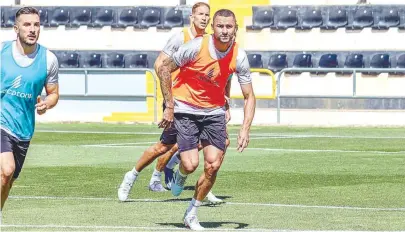  ?? ?? Marcos Paulo quer ajudar o Farense a voltar para o principal escalão