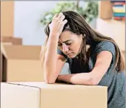  ?? DREAMSTIME ?? Sellers who won’t leave can put a damper on your moving plans. It’s best for them to leave the home before closing.