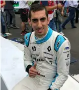  ??  ?? Il pilota svizzero Sébastien Buemi