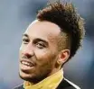  ??  ?? Pierre-Emerick Aubameyang will heute mit Dortmund den DFB-Pokal gewinnen