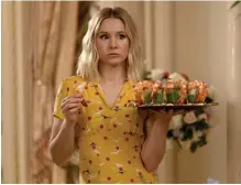  ??  ?? AFTER PARTY: ‘The Good Place’ focused on the afterlife adventures of Eleanor (Kristen Bell) and friends.