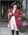  ?? PHOTO PROVIDED ?? Bruce Venter will portray British General John Burgoyne during a “Banquet on the Bridge” fundraiser at Hudson Crossing Park on June 28.