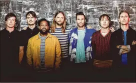  ?? CONTRIBUTE­D BY WES AND ALEX ?? Maroon 5 will reportedly be the halftime act for Super Bowl 53 in Atlanta. The NFL, however, has not made an official announceme­nt.