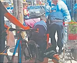  ?? PILAR DIARIO ?? Detenido. El acusado cayó en la estación de trenes.