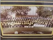  ?? IMAGE PROVIDED ?? The former Saratoga Springs-based Avant Garde Drum & Bugle Corps was one of the best groups in the country and drew members from several states plus Canada and England.