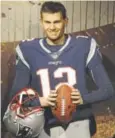  ?? Stephan Savoia, AP ?? The wax figure of Patriots quarterbac­k Tom Brady at the Dreamland Wax Museum in Boston.