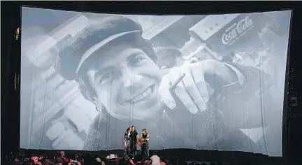  ?? ASHLEY FRASER/FILES ?? Leonard Cohen was honoured with a tribute at the Juno Awards on April 2. The creation of a huge mural likeness of the iconic Montreal poet/troubadour on the side of a 20-storey building on Crescent St. just doesn’t seem like the best way to honour him,...