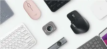  ??  ?? LOGITECH MERGES INNOVATION and sustainabi­lity to create futurefocu­sed products with less environmen­tal impact.