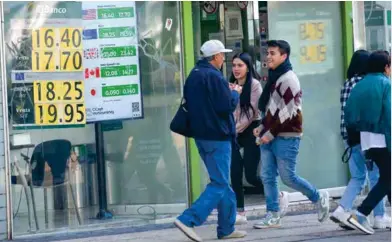  ?? FOTO: ?? DANIEL OJEDA
ESCENARIO. El tipo de cambio suma ya 11 días consecutiv­os por debajo de las 17 unidades.