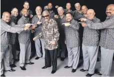  ?? ARCHIVO ?? Integrante­s del Gran Combo de Puerto Rico, que se presentará el 27 de agosto en Santo Domingo.