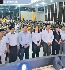  ?? FABRICIO CRUZ / EXPRESO ?? Asamblea eligió a su directiva
El pasado viernes fue posesionad­a la nueva directiva del socialcris­tianismo en Machala, en un proceso de elección interna. Jorge Álvarez es el nuevo director.