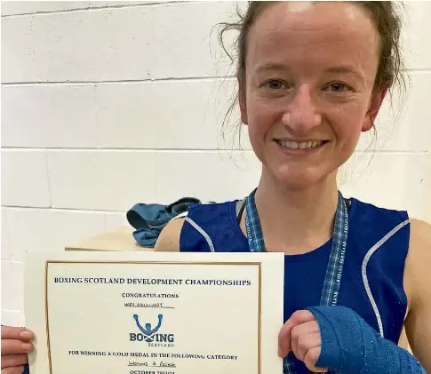 Boxing keeps trainee doc Mary on her toes - PressReader