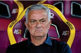  ?? GETTY IMAGES ?? Bitter end: Roma’s owners were fed up with Mourinho