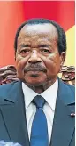  ??  ?? Paul Biya