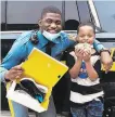  ?? Courtesy Joshua Morris ?? Delaware State Trooper Joshua Morris poses with Ra’kir “Rocky” Allen, 9.