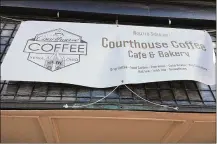  ??  ?? Downtown Xenia property owner Greg Bernitt has opened Courthouse Coffee, which shares space with Parker’s General Store at 29 E. Main St.