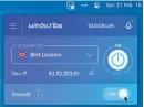  ??  ?? Windscribe’s VPN lets you connect from 10 different locations and comes with 10GB monthly data.